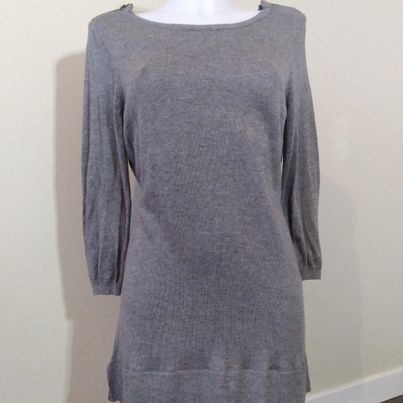 Cute Knit Dress/Tunic, Soft Knit with French Bulldog print at Bottom - Picture 2 of 10
